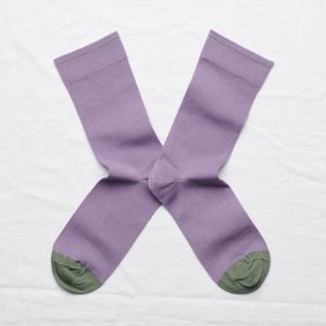 Socken Uni Violet