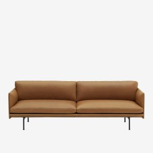 Sofa Outline 3er - Leder
