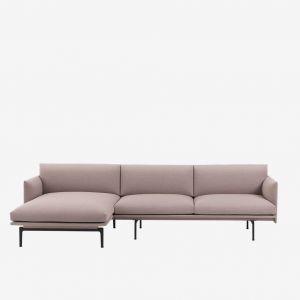 Sofa Outline Chaise Longue - Stoff